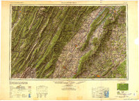 1949 Map of Charlottesville
