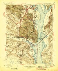 1945 Map of Alexandria