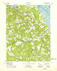1944 Map of Dunnsville