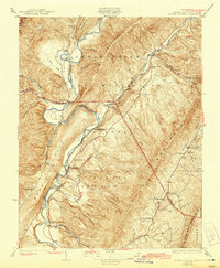 Download a high-resolution, GPS-compatible USGS topo map for Falling Spring, VA (1944 edition)