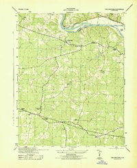 Download a high-resolution, GPS-compatible USGS topo map for Fine Creek Mills, VA (1943 edition)