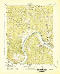 preview thumbnail of historical topo map of Goochland, VA in 1943
