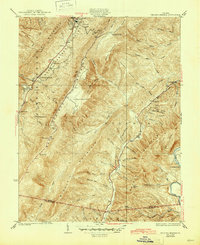 Download a high-resolution, GPS-compatible USGS topo map for Healing Springs, VA (1945 edition)