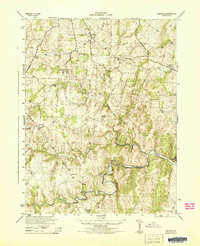 Download a high-resolution, GPS-compatible USGS topo map for Lincoln, VA (1944 edition)