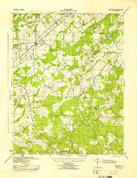 Download a high-resolution, GPS-compatible USGS topo map for Midland, VA (1944 edition)