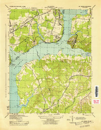 Download a high-resolution, GPS-compatible USGS topo map for Mount Vernon, VA (1944 edition)