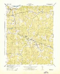 1943 Map of Powhatan