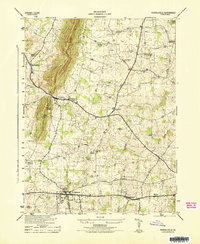 Download a high-resolution, GPS-compatible USGS topo map for Purcellville, VA (1944 edition)