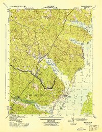 1944 Map of Quantico