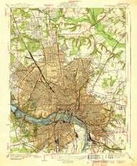 1939 Map of Richmond