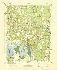 preview thumbnail of historical topo map of Westmoreland County, VA in 1942