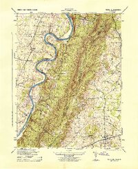 1944 Map of Round Hill