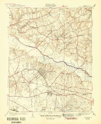Download a high-resolution, GPS-compatible USGS topo map for Seven Pines, VA (1946 edition)