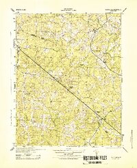 1944 Map of South Anna