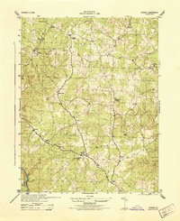 Download a high-resolution, GPS-compatible USGS topo map for Storck, VA (1944 edition)