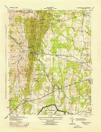 Download a high-resolution, GPS-compatible USGS topo map for Thorofare Gap, VA (1944 edition)