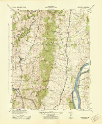 Download a high-resolution, GPS-compatible USGS topo map for Waterford, VA (1944 edition)