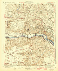 Download a high-resolution, GPS-compatible USGS topo map for Westhampton, VA (1942 edition)