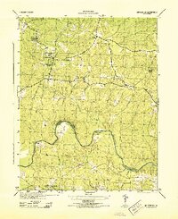 preview thumbnail of historical topo map of Chesterfield County, VA in 1944