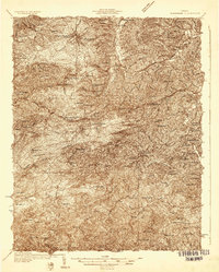 Download a high-resolution, GPS-compatible USGS topo map for Blacksburg, VA (1932 edition)