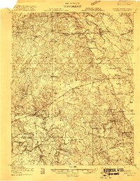 1919 Map of Boykins