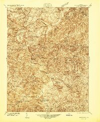 1939 Map of Apple Mountain Lake, VA
