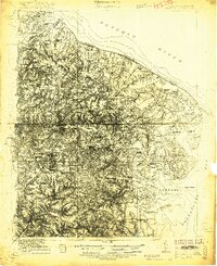 1917 Map of Heathsville