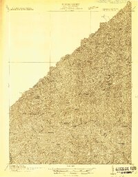 preview thumbnail of historical topo map of Buchanan County, VA in 1914