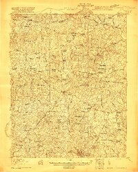 1920 Map of Lawrenceville, VA