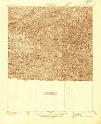 Download a high-resolution, GPS-compatible USGS topo map for Mouth of Wilson, VA (1935 edition)