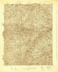 preview thumbnail of historical topo map of Rocky Mount, VA in 1925