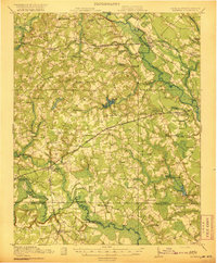 preview thumbnail of historical topo map of Boykins, VA in 1920