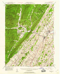 1947 Map of Broadway, 1959 Print