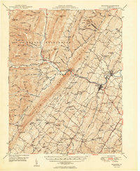 1950 Map of Broadway