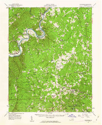 Download a high-resolution, GPS-compatible USGS topo map for Buckingham, VA (1963 edition)