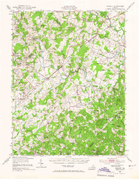Download a high-resolution, GPS-compatible USGS topo map for Catlett, VA (1966 edition)