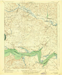 1918 Map of Charles City, 1931 Print