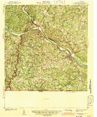 1943 Map of Clarksville