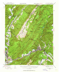 Download a high-resolution, GPS-compatible USGS topo map for Clifton Forge, VA (1963 edition)