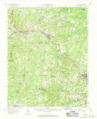 Download a high-resolution, GPS-compatible USGS topo map for Crewe, VA (1969 edition)