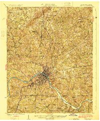 1925 Map of Danville