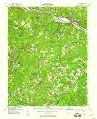 Download a high-resolution, GPS-compatible USGS topo map for Dillwyn, VA (1960 edition)