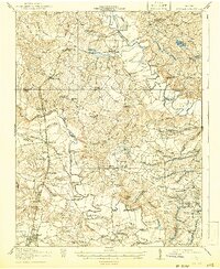 preview thumbnail of historical topo map of Caroline County, VA in 1918