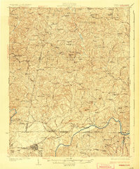 preview thumbnail of historical topo map of Pittsylvania County, VA in 1926