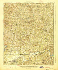 1926 Map of Henry County, VA
