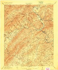 1915 Map of Eagle Rock