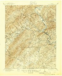 1915 Map of Eagle Rock, 1945 Print