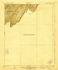 preview thumbnail of historical topo map of Edinburg, VA in 1923