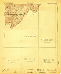1923 Map of Edinburg, VA