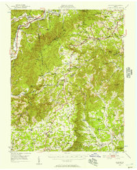 Download a high-resolution, GPS-compatible USGS topo map for Elliston, VA (1957 edition)